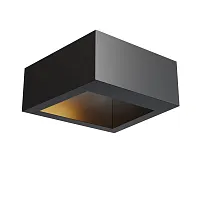 Настенный светильник уличный LED Cont O464WL-L18GF3K Maytoni уличный IP54 чёрный на 1 лампу, плафон чёрный в стиле хай-тек современный LED