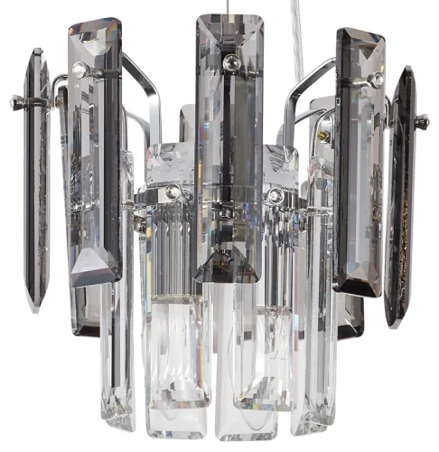 Светильник подвесной Ton 2159/09/02P Stilfort серый прозрачный 2 лампы, основание хром в стиле современный  фото 2