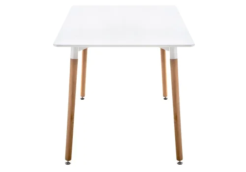 Стол Table 120 white / wood 15357 Woodville столешница белая из мдф фото 6