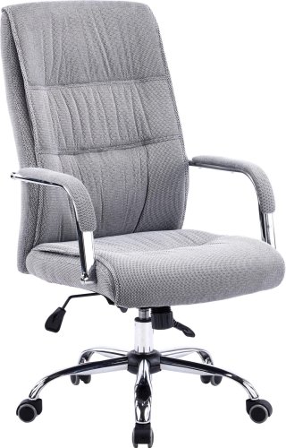 Кресло Бонд ТМ Ткань Серый ЕК-333А Ф Гри Everprof, серый/ткань, ножки//, размеры - 1080*1150***580*