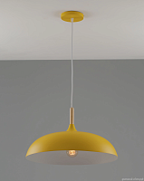 Светильник подвесной Hygo V10653-1P Moderli жёлтый 1 лампа, основание жёлтое в стиле лофт скандинавский современный 