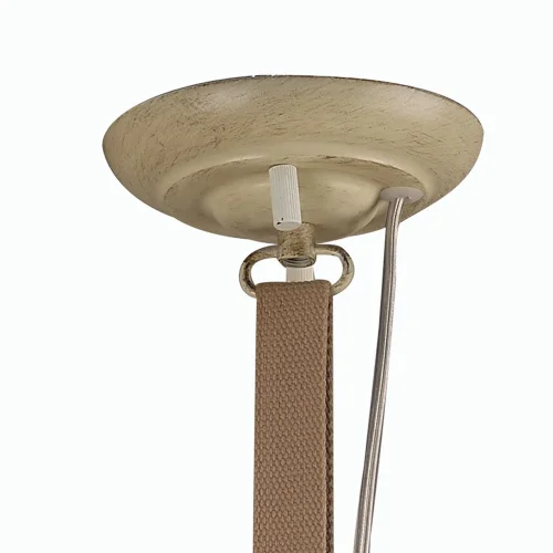 Светильник подвесной лофт INDUSTRIAL 5430 Mantra бежевый 1 лампа, основание коричневое бежевое в стиле лофт  фото 6