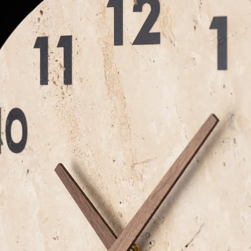 Бра LED с часами Mares CL246016 Citilux бежевый на 1 лампу, основание бежевое в стиле лофт кантри часы отражённый свет фото 5