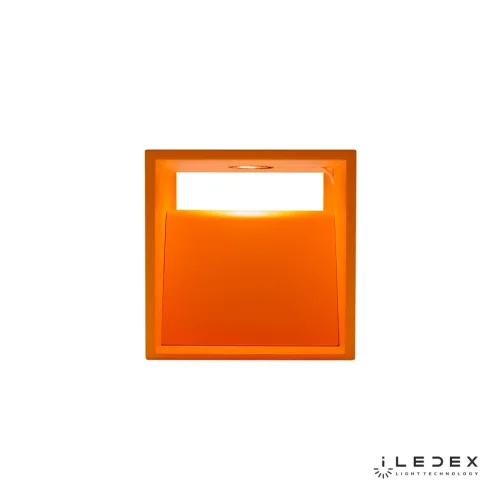 Бра LED Dice ZD8086L-6W OR iLedex оранжевый на 1 лампа, основание оранжевое в стиле современный хай-тек  фото 3