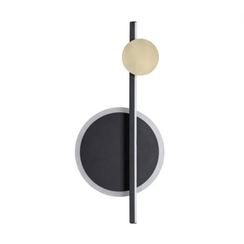 Бра LED Chita 5608/17WL Lumion бронзовый чёрный на 1 лампа, основание чёрное в стиле минимализм 