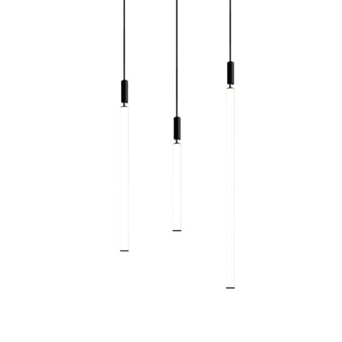 Светильник подвесной DELIA L100 black 4000К 187967-23 ImperiumLoft белый 1 лампа, основание чёрное в стиле современный минимализм  фото 4