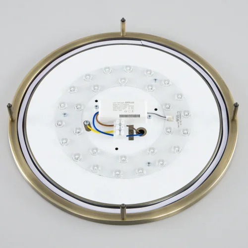 Светильник потолочный LED Бостон CL709323N Citilux белый 1 лампа, основание матовое бронза в стиле современный  фото 5