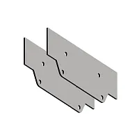 Заглушка для профиля шинопровода в натяжной потолок Track Accessories A631105E Arte Lamp серый в стиле для светильников серии Track Accessories натяжной потолок