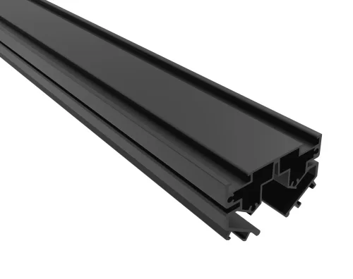 Встраиваемый магнитный шинопровод в натяжной ПВХ потолок CLT 0.136 01 L2000 BL Crystal Lux чёрный в стиле современный для светильников серии Укс5 (Ux5) натяжной потолок ux5 узкий магнитный двусторонний Встраиваемый магнитный шинопровод в натяжной ПВХ потолок CLT 0.136 01 L2000 BL Crystal Lux чёрный в стиле современный для светильников серии Укс5 (Ux5) натяжной потолок ux5 узкий магнитный двусторонний