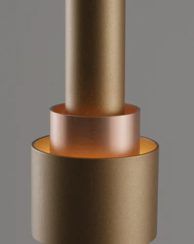 Светильник подвесной LED Elsa V10858-PL Moderli коричневый 1 лампа, основание коричневое в стиле современный трубочки фото 4