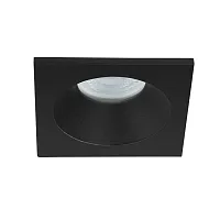 Светильник точечный Helm A2868PL-1BK Arte Lamp чёрный 1 лампа, основание чёрное в стиле современный квадратный