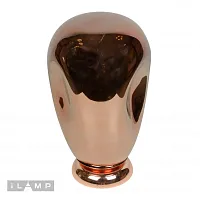 Настольная лампа Libra AT9039-1 GLPI iLamp розовая 1 лампа, основание розовое металл в стиле современный 