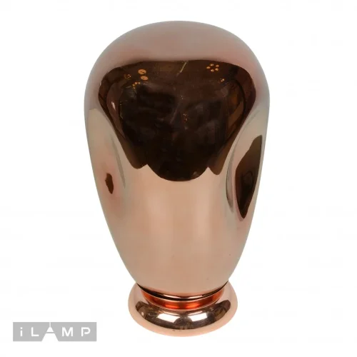 Настольная лампа Libra AT9039-1 GLPI iLamp розовая 1 лампа, основание розовое металл в стиле современный 
