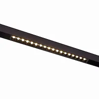 Трековый светильник магнитный LED Seide ST361.436.18 ST-Luce чёрный для шинопроводов серии Skyline 48