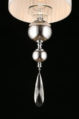Светильник подвесной Dorian APL.743.06.01 Aployt белый 1 лампа, основание хром в стиле современный  фото 5