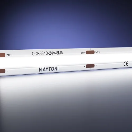 Светодиодная лента 24В COB 12Вт/м 6000К 5м IP 20 201077 Maytoni цвет LED холодный белый 6000K, световой поток Lm