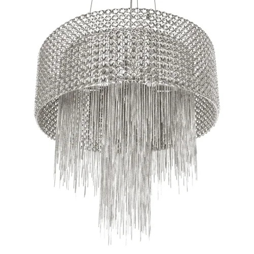 Люстра подвесная Opera 10406/500 LOFT IT никель на 6 ламп, основание никель в стиле арт-деко фото 7