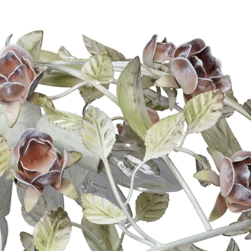 Светильник подвесной V1404/5S Vitaluce без плафона на 5 ламп, основание белое в стиле флористика фото 2