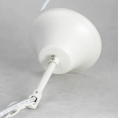 Люстра подвесная Lattice GRLSP-8217 Lussole без плафона на 5 ламп, основание белое в стиле современный  фото 5