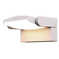 Настенный светильник уличный LED Hood 8895 Mantra уличный IP65 белый на 1 лампу, плафон белый в стиле современный LED