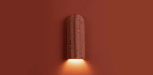 Бра Terra FR5582WL-01R1 Freya красный на 1 лампу, основание красное в стиле современный мемфис фото 6