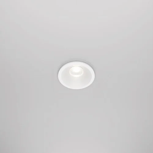 Светильник точечный LED Zoom DL034-01-06W4K-D-W Maytoni белый 1 лампа, основание белое в стиле современный  фото 4
