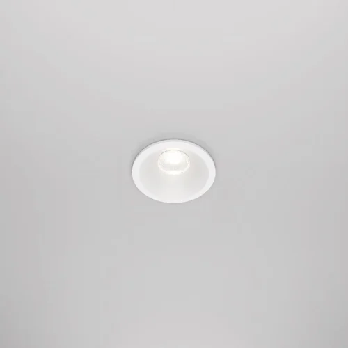 Светильник точечный LED Zoom DL034-01-06W4K-W Maytoni белый на 1 лампу, основание белое в стиле современный фото 9
