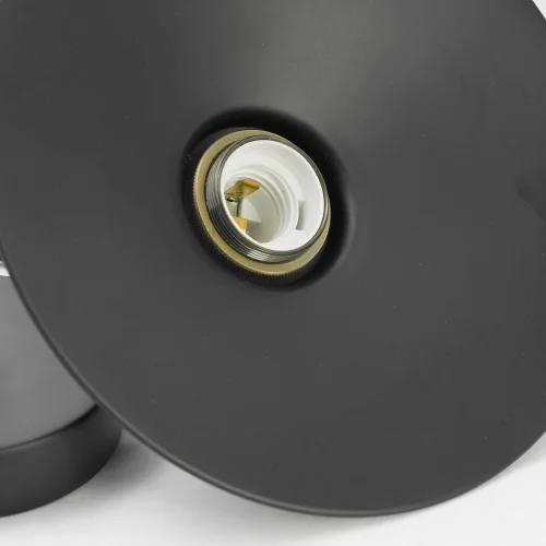 Светильник подвесной лофт New York GRLSP-9600 Lussole чёрный 1 лампа, основание чёрное в стиле лофт  фото 5