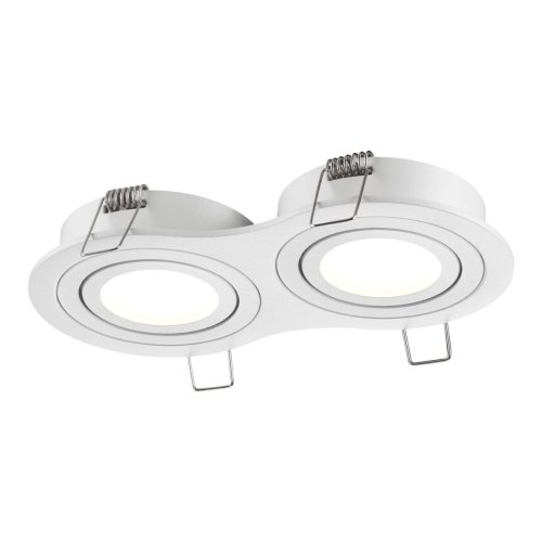 Светильник точечный Morus 371023 Novotech белый на 2 лампы, основание белое в стиле минимализм прямоугольный фото 3 Светильник точечный Morus 371023 Novotech белый на 2 лампы, основание белое в стиле минимализм прямоугольный фото 3