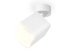 Светильник накладной Techno spot XM7812023 Ambrella light белый 1 лампа, основание белое в стиле модерн хай-тек квадратный