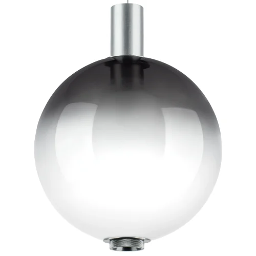 Светильник подвесной LED Colore 805401 Lightstar серый чёрный 1 лампа, основание серое никель матовое хром в стиле арт-деко  фото 6
