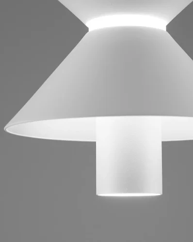 Светильник подвесной LED Ori V10886-PL Moderli белый 1 лампа, основание белое в стиле лофт современный  фото 5