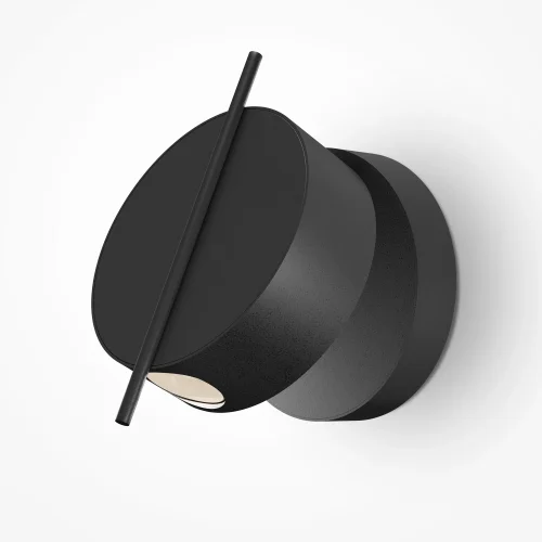 Бра LED Nuance MOD180WL-L4B3K Maytoni чёрный на 1 лампу, основание чёрное в стиле современный хай-тек минимализм фото 6