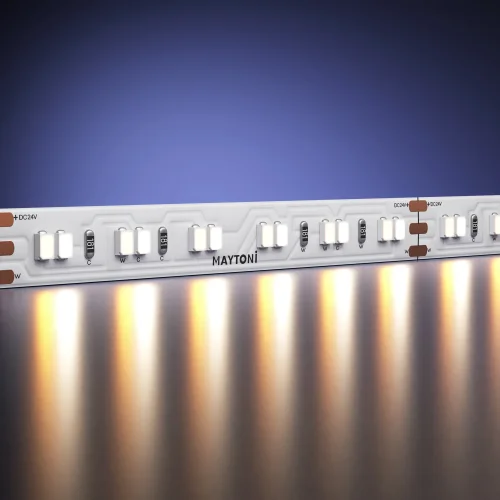 Светодиодная лента 24В 2835 21,3Вт/м 5м 1800-3000K IP 20 201128 Maytoni цвет LED тёплый белый 3000 1800K, световой поток 1220Lm фото 3