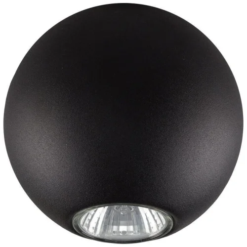 Светильник накладной Bubble Black 6030-NW Nowodvorski чёрный на 1 лампу, основание чёрное в стиле хай-тек круглый