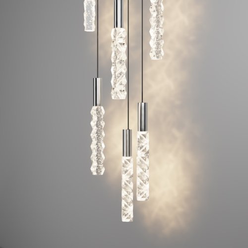 Светильник подвесной LED Selemo MOD328PL-L18CH3K Maytoni прозрачный на 1 лампу, основание хром в стиле современный фото 4 Светильник подвесной LED Selemo MOD328PL-L18CH3K Maytoni прозрачный на 1 лампу, основание хром в стиле современный фото 4