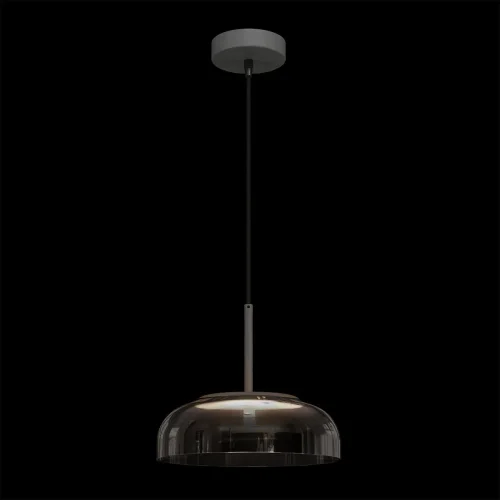 Светильник подвесной LED Disk 8210-P Grey LOFT IT серый синий на 1 лампу, основание синее в стиле лофт фото 2 Светильник подвесной LED Disk 8210-P Grey LOFT IT серый синий на 1 лампу, основание синее в стиле лофт фото 2