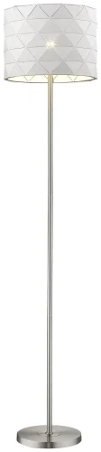 Торшер Delfo WE262.01.005 Wertmark  белый 1 лампа, основание матовое никель в стиле современный
