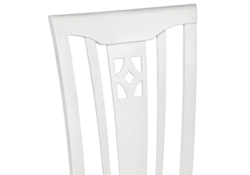 Деревянный стул Lira butter white 1586 Woodville, чёрный/, ножки/дерево/белый, размеры - ****430*530 фото 6