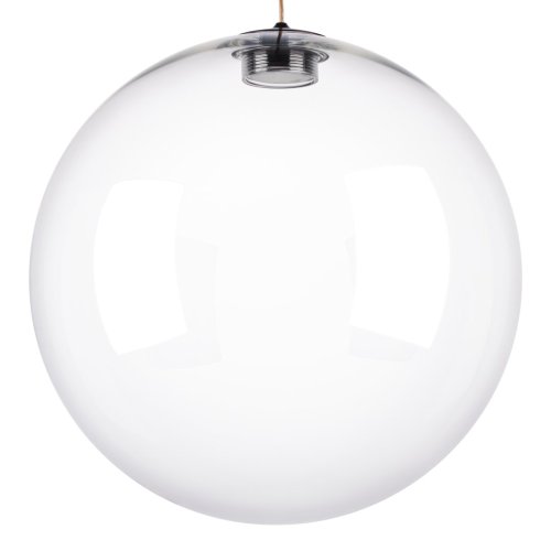Светильник подвесной LED Sferetta 801020 Lightstar прозрачный 1 лампа, основание бордовое коричневое в стиле минимализм  фото 5