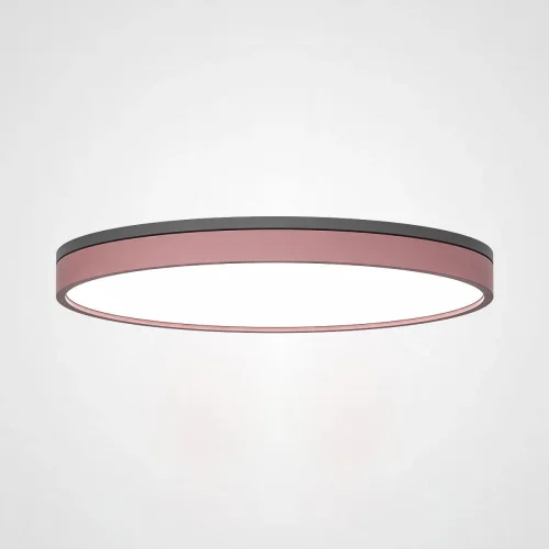 Светильник потолочный KIER D60 Pink 181031-26 ImperiumLoft белый на 1 лампу, основание розовое в стиле современный скандинавский 