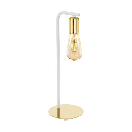 Настольная лампа лофт ADRI 2 96926 Eglo без плафона 1 лампа, основание золотое металл в стиле лофт 