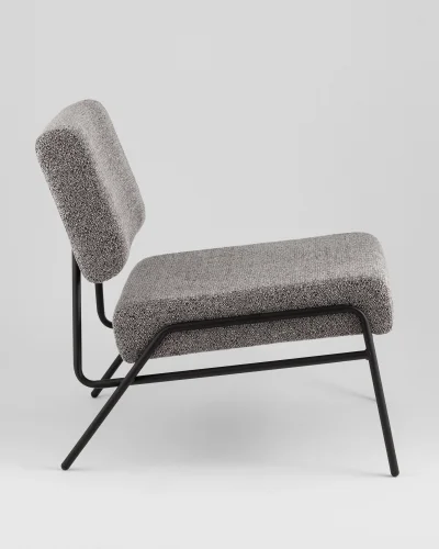 Кресло Теллинг шенилл серый УТ000041925 Stool Group, /, ножки//, размеры - *****мм фото 2