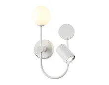 Бра LED FL66388 Ambrella light белый 1 лампа, основание белое в стиле хай-тек современный 