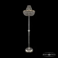 Торшер 19051T3/H/45IV-172 G Bohemia Ivele Crystal sp прозрачный 8 ламп, основание золотое в стиле классический
