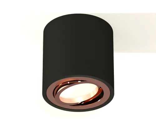 Светильник накладной Techno spot XS7532005 Ambrella light чёрный 1 лампа, основание чёрное в стиле хай-тек современный круглый фото 2