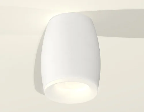 Светильник накладной Techno spot XS1122021 Ambrella light белый 1 лампа, основание белое в стиле современный круглый фото 3