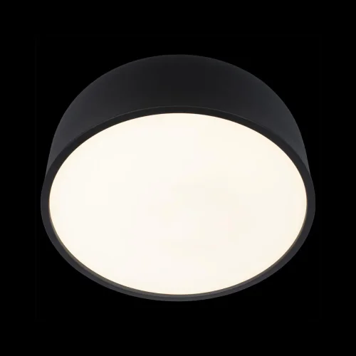 Светильник потолочный LED Axel 10201/350 Black LOFT IT белый чёрный 1 лампа, основание чёрное в стиле современный  фото 4
