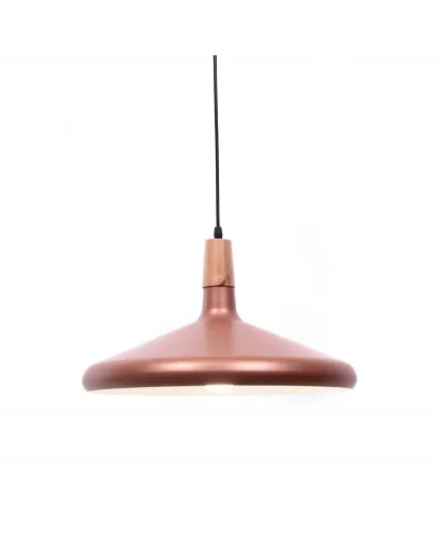Светильник подвесной Bafido LDP 7754-С R.GD Lumina Deco розовый на 1 лампу, основание розовое в стиле современный минимализм 