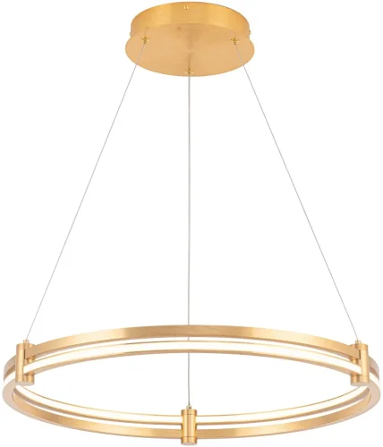 Светильник подвесной LED с пультом Ring 4006/05/01P Stilfort бронзовый 1 лампа, основание бронзовое в стиле современный хай-тек с пультом кольца фото 2